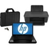 +HP 15.6" Pavilion g6-2269wm Laptop PC Bundle with AMD A6-4400M Accelerated Processor Featuring Windows 8, HP Printer, Case and Flash Drive