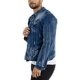 thumbnail image 3 of RAW X Mens Denim Jacket, Blue, M, 3 of 10