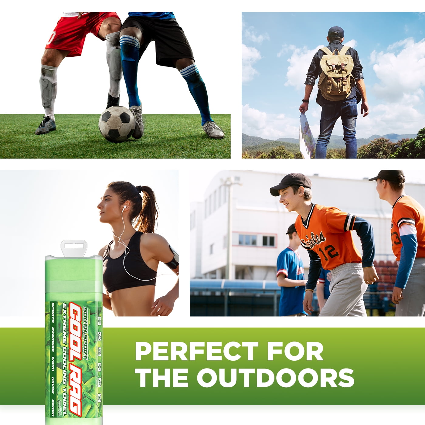 Cool Rag Extreme Cooling Towel for Heat Relief PVA Cooling Towel