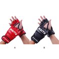 thumbnail image 3 of Yuarrent Guantes de Taekwondo engrosados, guantes de boxeo dinámicos y resistentes al desgaste para practicar Kickboxing de forma segura Accesorios para máquinas de ejercicios negro, 3 of 6