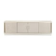 thumbnail image 2 of Michael Amini Roxbury Park Wood & Marble Media Cabinet in Slate Ash, 2 of 10