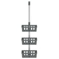 thumbnail image 3 of vidaXL Shower Hanger Shelf 11.8" x 5.9" x (26.4"-41.3") Aluminum, 3 of 6