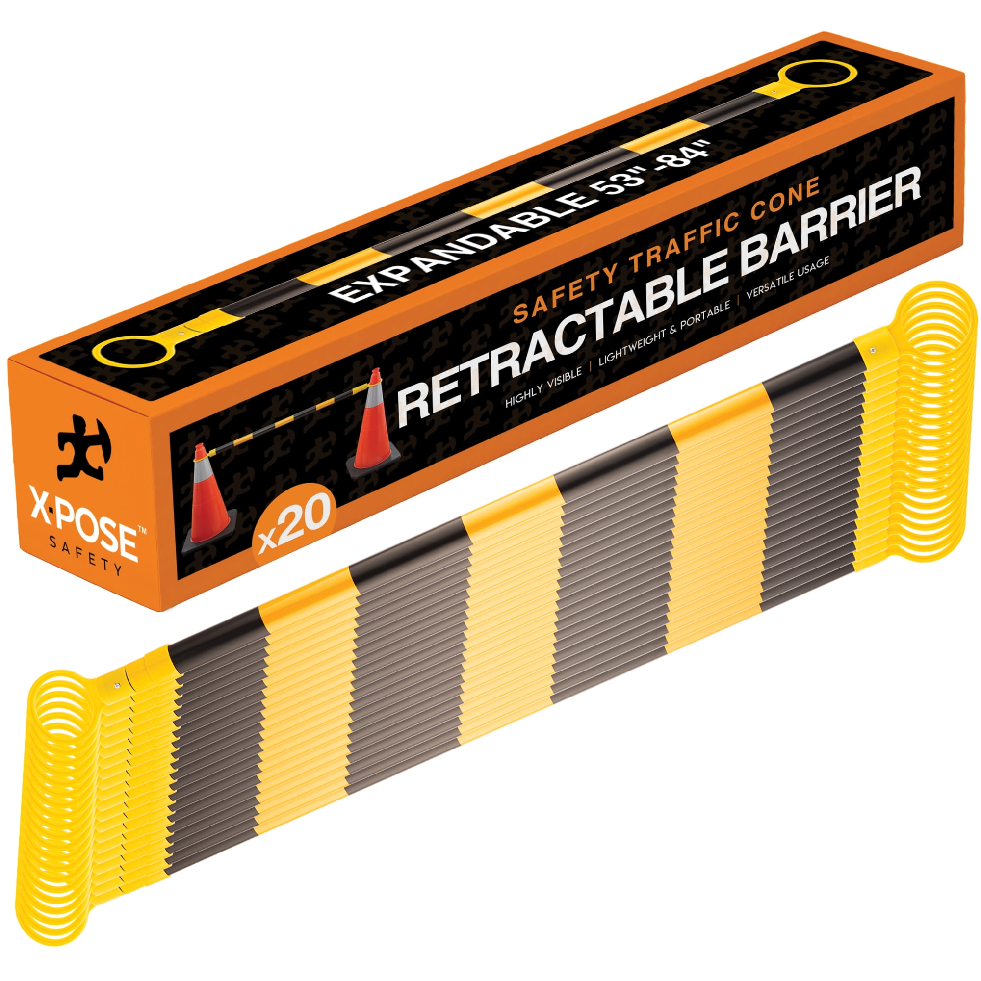 Buy Retractable Barrier for Safety Traffic Cones 53 to 84 2 OD