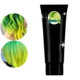 thumbnail image 4 of Crema de tinte para el cabello que cambia termocrómico, tinte de color para el cabello, desechable, fácil de utilizar, color para el cabello para - amarillo Verde amarillo Yinane Tinte para el cabello, 4 of 8