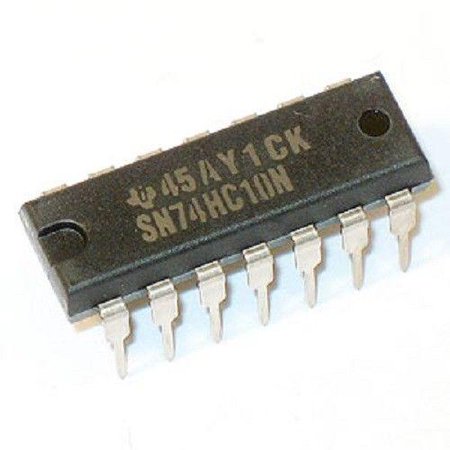 Texas Instruments SN74HC10N 74HC10 Triple 3-Input Positive-NAND Gates (Pack of 5)