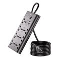 thumbnail image 1 of Regleta Multifunción Con 7 Tomas Y 2 Puertos Usb + 1 Tipo-c Belug, Negro, 1 of 5