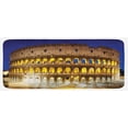 thumbnail image 1 of the Colosseum Kitchen Mat, Historic Imperial Roman Architecture European Culture, Plush Decorative Kitchen Mat with Non Slip Backing, 47" X 19", Royal Blue Yellow Brown, by Ambesonne, 1 of 1