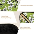 thumbnail image 5 of FORMRS Makeup Bag Travel Cosmetic Organizer for Women Fold Flat Zipper Pouch with Handle, Retro Floral, 5 of 8