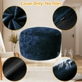 thumbnail image 6 of Bean Bag Chair Cover (No Filler), Adult Beanbag Chair Outside Cover Big Round Soft Fluffy Faux Fur Beanbag Lazy Sofa Bed Cover, 6 of 7
