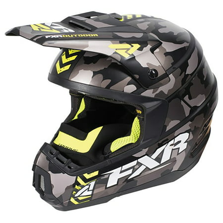 FXR Torque X Recoil Helmet W/ Electric Shield Lightweight Snowmobile