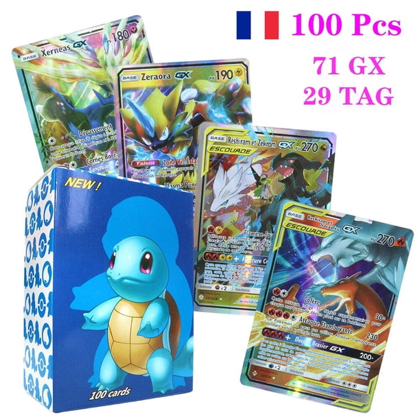 Cartas de Pokémon Vstar Vmax GX para niños, cartas de energía de batalla, 100-120, piezas, EX, alemán, francés, coreano, Pikachu, Charizard, Mewtwo, juguete de regalo Fivean unisex