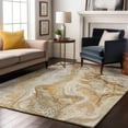 thumbnail image 7 of Addison Rugs Mayfield Premium Machine Washable Transitional Abstract Pewter Rectangle Rug, 5' x 7'6", 7 of 7