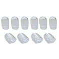 thumbnail image 3 of 10 protectores de silicona para dedos de los pies Perfecl transparentes flexibles impermeables, 3 of 8