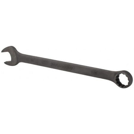 

Paramount 26mm 12 Point Offset Combination Wrench 15° Offset Angle 13-11/32 OAL Chrome Vanadium Steel Black Finish