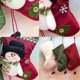 thumbnail image 2 of Calcetín navideño, calcetín navideño, calcetín navideño, calcetines de Navidad, bolsa de regalo para colgar caramelos, 3 piezas, 2 of 5