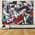 thumbnail image 1 of Tapiz de Pared de Baloncesto Narikuto 203x152 cm, 1 of 9