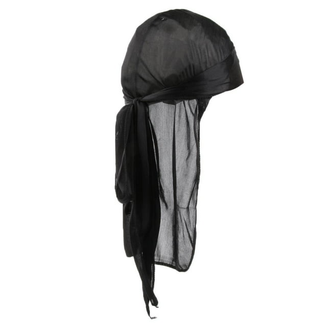 Turbante musulmán Zulema Negro Durag unisex