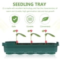 thumbnail image 6 of Oraceous 5pcs Trays Growing Trays Starter Trays Nursery Tray Sprouter Tray for Germination Propagation, 6 of 10