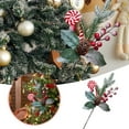 thumbnail image 2 of TIELUTT Berry and for Festive and Centerpiece Arrangements Flowers for Outdoors Hanging Flowers Flower Wedding Table Decorations for Reception Wedding Decorations for Car, 2 of 7