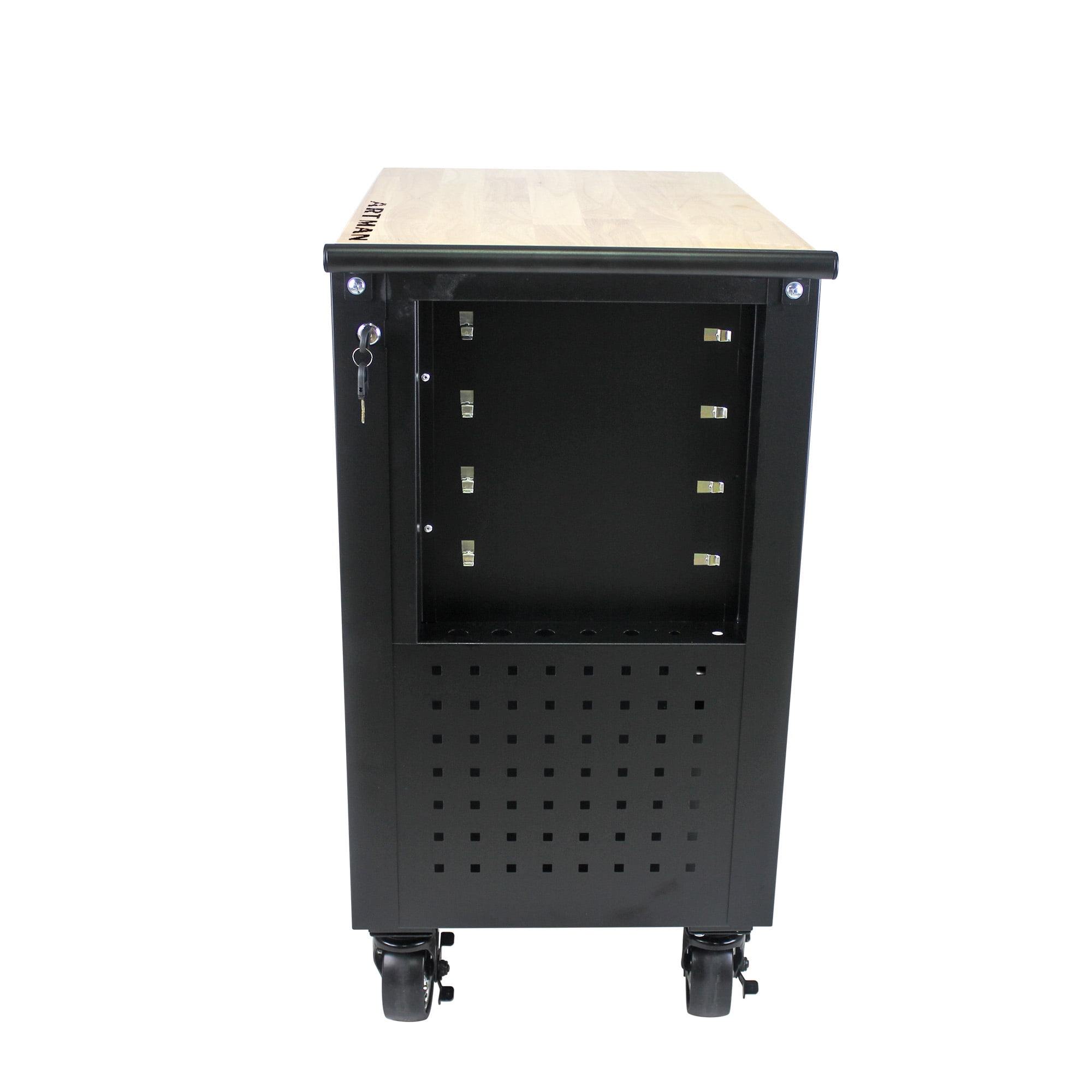 ARTMAN 4-Drawer Rolling Storage Tool Cart with Wheels and Drawers ,Tool Chest for Garage Workshop Warehouse