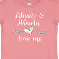 thumbnail image 4 of Inktastic Abuelo and Abuela Love Me- Heart Grandchild Boys or Girls Baby T-Shirt, 4 of 5