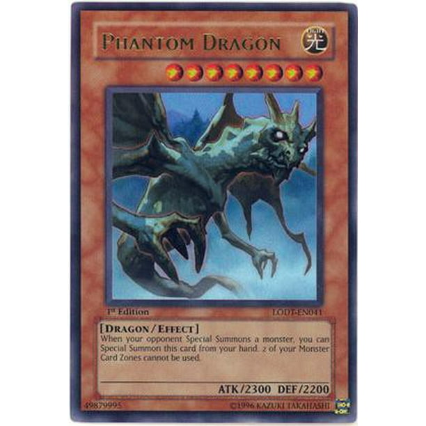 Claire Macadam Badeværelse YuGiOh Light of Destruction Phantom Dragon LODT-EN041 - Walmart.com