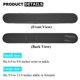 thumbnail image 2 of Grestun Tobillera Ajustable Con Gancho Y Bucle Compatible Con Apple Watch Series 11/10/9/8/7/6/Se/5/4/3/2/1 Negro (Pequeño), 2 of 5
