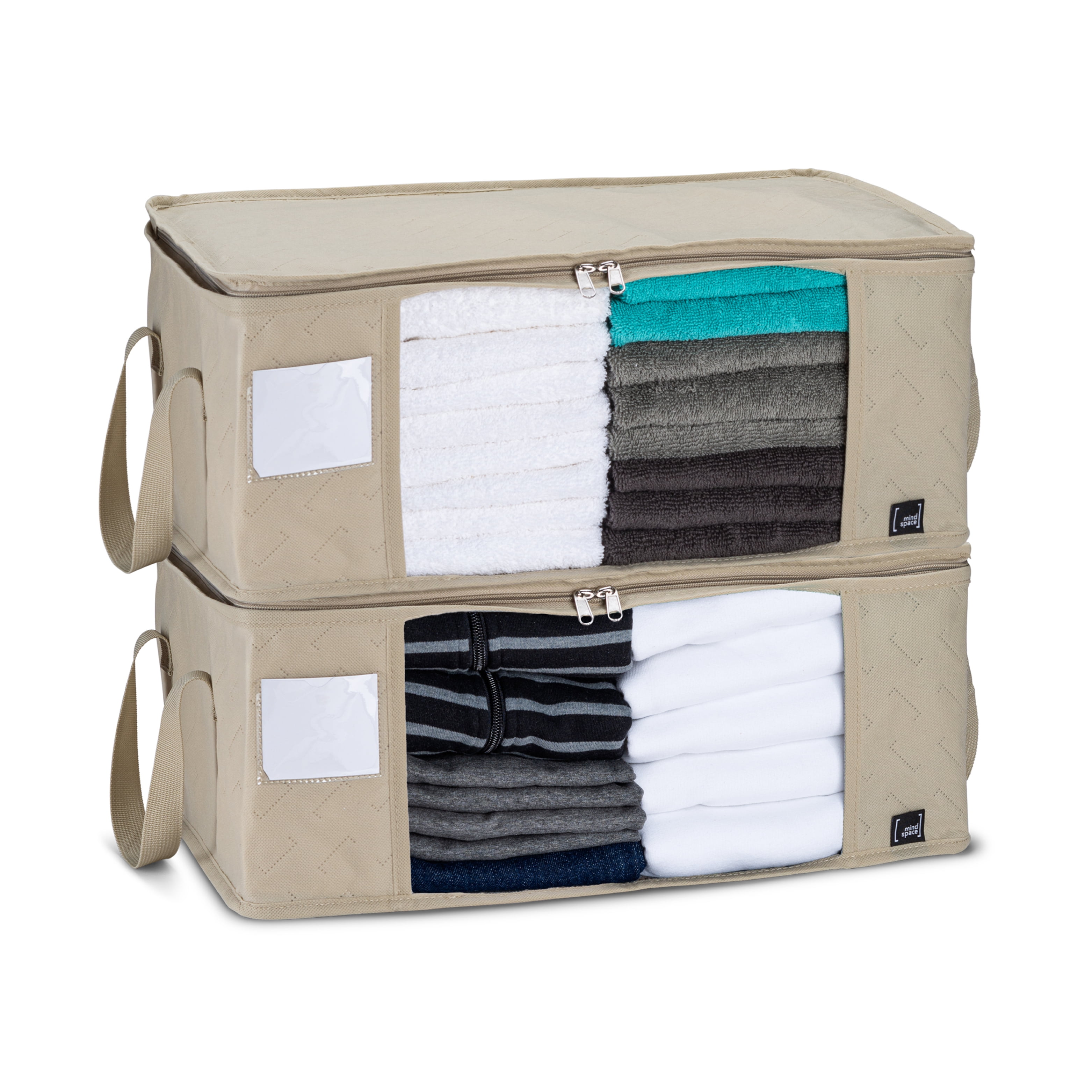Mindspace Upgraded Foldable Storage Bag (2 Pack) | 1 ...