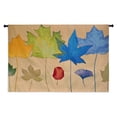 thumbnail image 1 of Fine Art Tapestries Leaf Dance III Wall Tapestry, 1 of 2