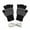 Black, variant on Dyfzdhu Laptop Women Men USB Heated Mitten Full&Half Finger Winter Warm Knit Hand Gloves Black