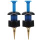thumbnail image 5 of Juego de 2 señuelos portátiles con clip para lombrices de sangre, lombrices de tierra, accesorios para aparejos de pesca, azul y negro, 5 of 15