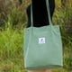 thumbnail image 5 of Bolso de mano de pana para mujer, bolso de pana para mujer, bolso de hombro reutilizable para compras, oficina, escuela, viajes, 5 of 5
