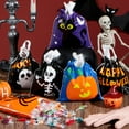 thumbnail image 5 of Joyfy 96 Pcs Halloween Treat Bags for Kids, Drawstring Candy Bags Goodie Bags, Exchange Classroom Gift bag for Halloween Party Favors Decorations Supplies, 5 of 8