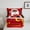 Red Green 01, variant on Feelyou Black Santa Claus Full Size Comforter Sets, Winter Christmas Bedding Comforter Set, Xmas Tree Gift Reversible Bedding Sets, Lightweight Room Decor,3 Pieces