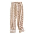 thumbnail image 1 of Pantalones termicos Gibobby para Mujer de Terciopelo rosa XL, 1 of 5