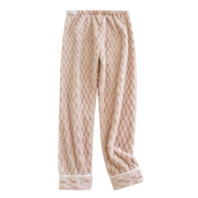 Pantalones termicos Gibobby para Mujer de Terciopelo rosa XL