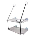 thumbnail image 2 of Double Layer Cat Hammock, Hanging Installation with Strong Suction Cup, Soft Cat Window Perch Resting  for Multiple Cats, 2 of 8