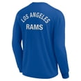 thumbnail image 3 of Unisex Fanatics Royal Los Angeles Rams Elements Super Soft Long Sleeve T-Shirt, 3 of 3