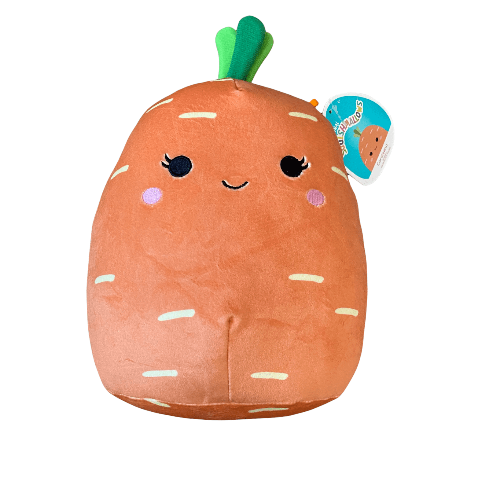 Squishmallows Caroleena The Carrot Plush, 8"