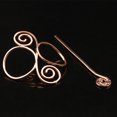 thumbnail image 4 of FESTFENDS Pasador De Dorado Estilo Vikingo Para Mujer Accesorios Duraderos Y, 4 of 7