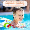 thumbnail image 1 of 2 uds. 1 par de tapones para los oídos de silicona de 3 capas para niños de 5 a 12 años que nadan gris, 1 of 2