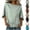 #02 Mint Green, variant on Breathable Loose Fit Tops for Women Crew Neck Batwing Half Sleeve Shirts Cotton Linen Elastic Banded Hem Casual Daily Summer Blouses, #02 Mint Green, XL