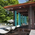 thumbnail image 2 of Yescom Panneau de Rideau Extérieur 54"x120 Pouces à Languettes UV30+ pour Patio, Pergola, Véranda, Terrasse, 4 Pcs, 2 of 9