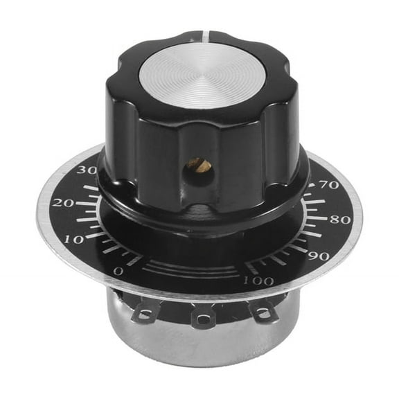 Rotary Taper Carbon Potentiometer with Diameter with Knob, RV24YN 20S B502 5K Ohm