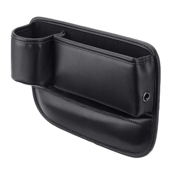 ievspot 1 Pcs Seat Gap Filler Organizer,Multifunctional Car Seat Organizer, Auto Console Side Storage Box with Cup Holders for Drink