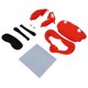 thumbnail image 4 of Funda protectora para gafas VR, cómoda y transpirable, interfaz Facial y reemplazo de espuma para Oculus Quest 2, color rojo, 4 of 5