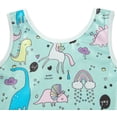 thumbnail image 3 of HOZIY Gymnastics Leotards for Girls with Shorts Toddlers Biketards Rainbow Unicorn Dinosaur Mermaid Leopard Flower Galaxy, 3 of 5