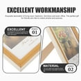 thumbnail image 2 of MasteelfCA Tabletop Picture Frame Wooden Photo Display Holder Wood Photo Frame for Office, 2 of 9