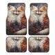 thumbnail image 1 of Fotbe Romantic Flower Fox Couple Juego de 4 Tapetes para Auto con Estampado – Alfombrillas de Goma Reforzada, Diseño Antideslizante, Protección para Todo el Año – Vehículos, Autos, Camionetas y SUVs, 1 of 7