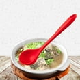 thumbnail image 2 of Shisuyan 1pc Food Grade Silicone Kitchen Cooking Tool Cooking Soup Ladle Kitchen Gadget for Home (Soup Ladle Red), 2 of 8